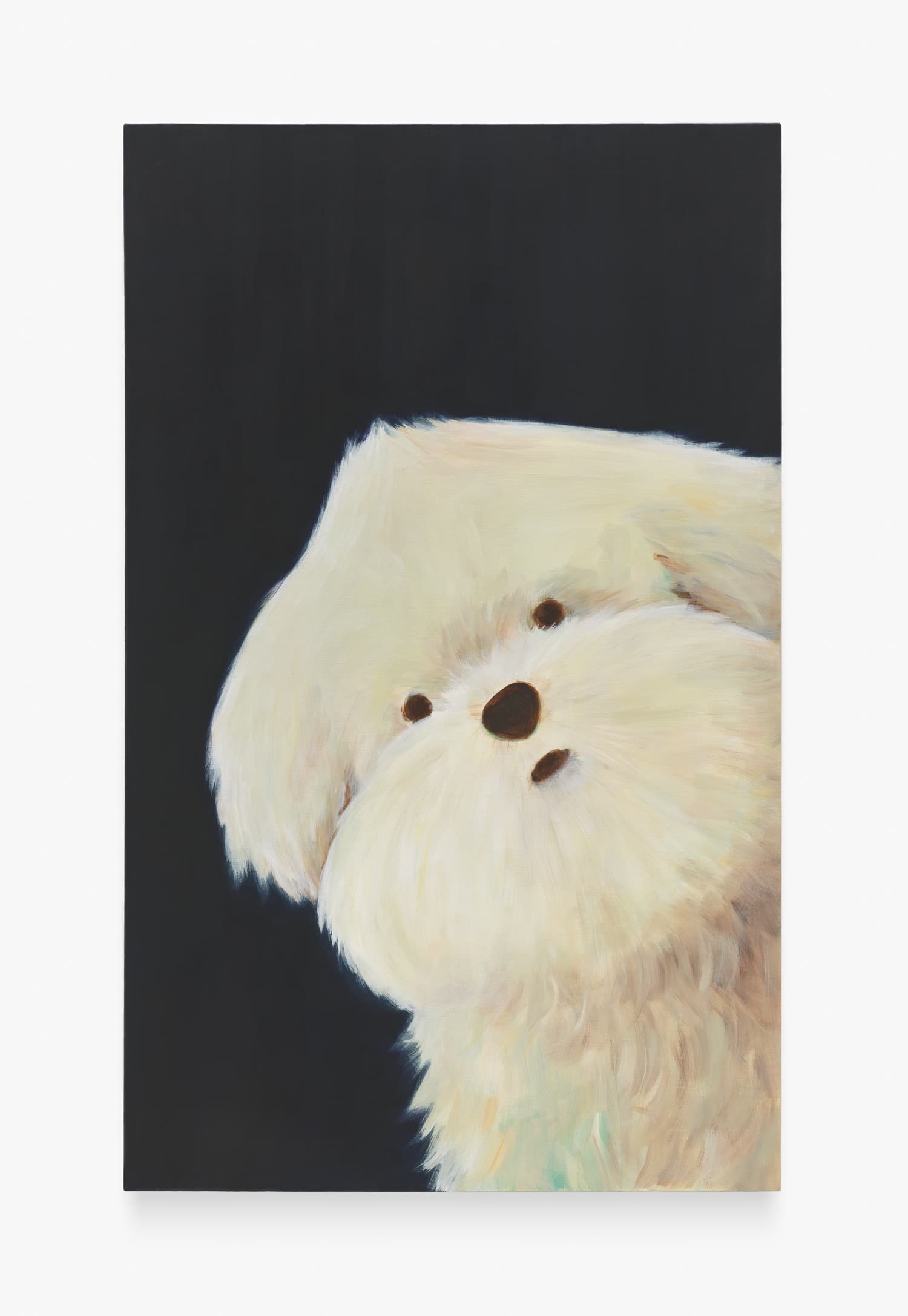 見つめる, 2025, Acrylic on canvas, 803 x 1303 mm