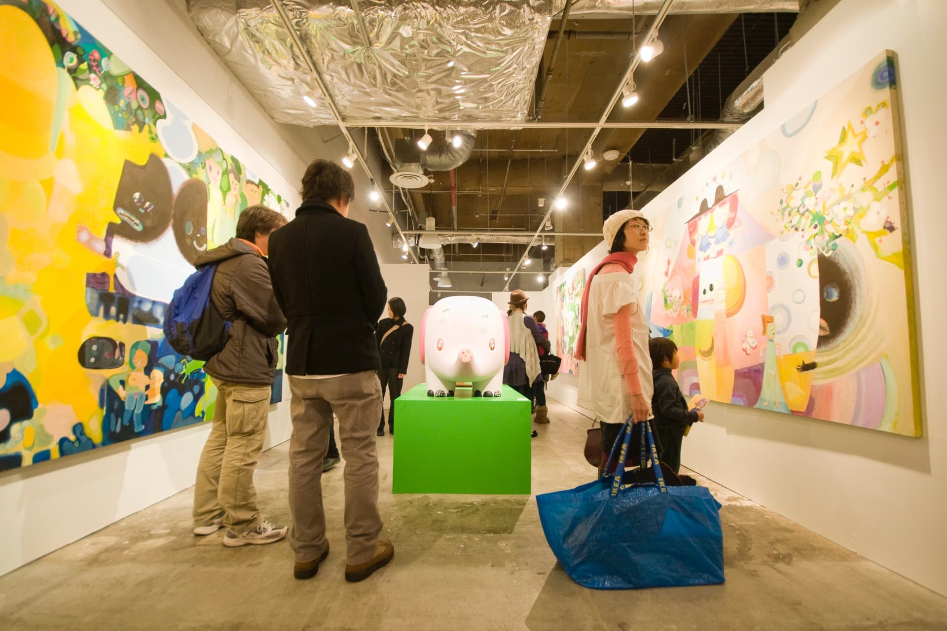 2009年「ゾウを食べるには一日一口ずつ」パルコギャラリー(東京)より