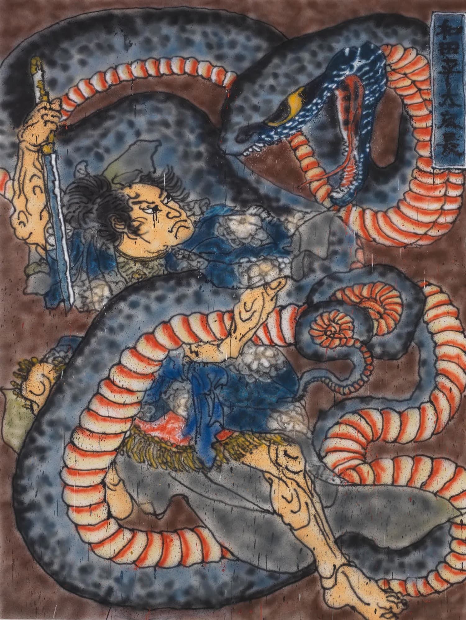 Wada Heita Tanenaga Ⅱ（inspired by Utagawa Kuniyoshi)