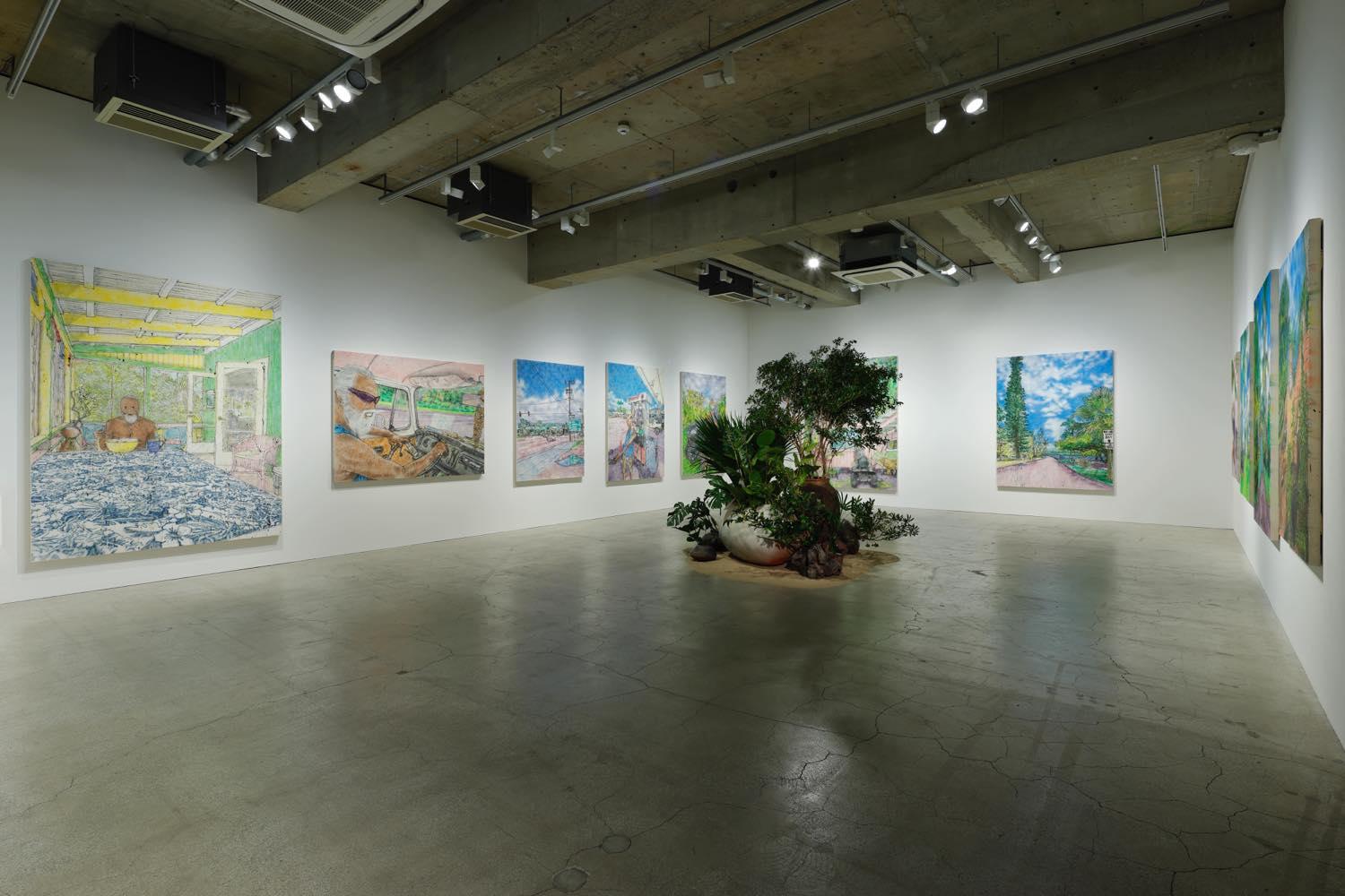 展示風景「ISLAND LOVE」Kaikai Kiki Gallery（東京、日本）, 2022年