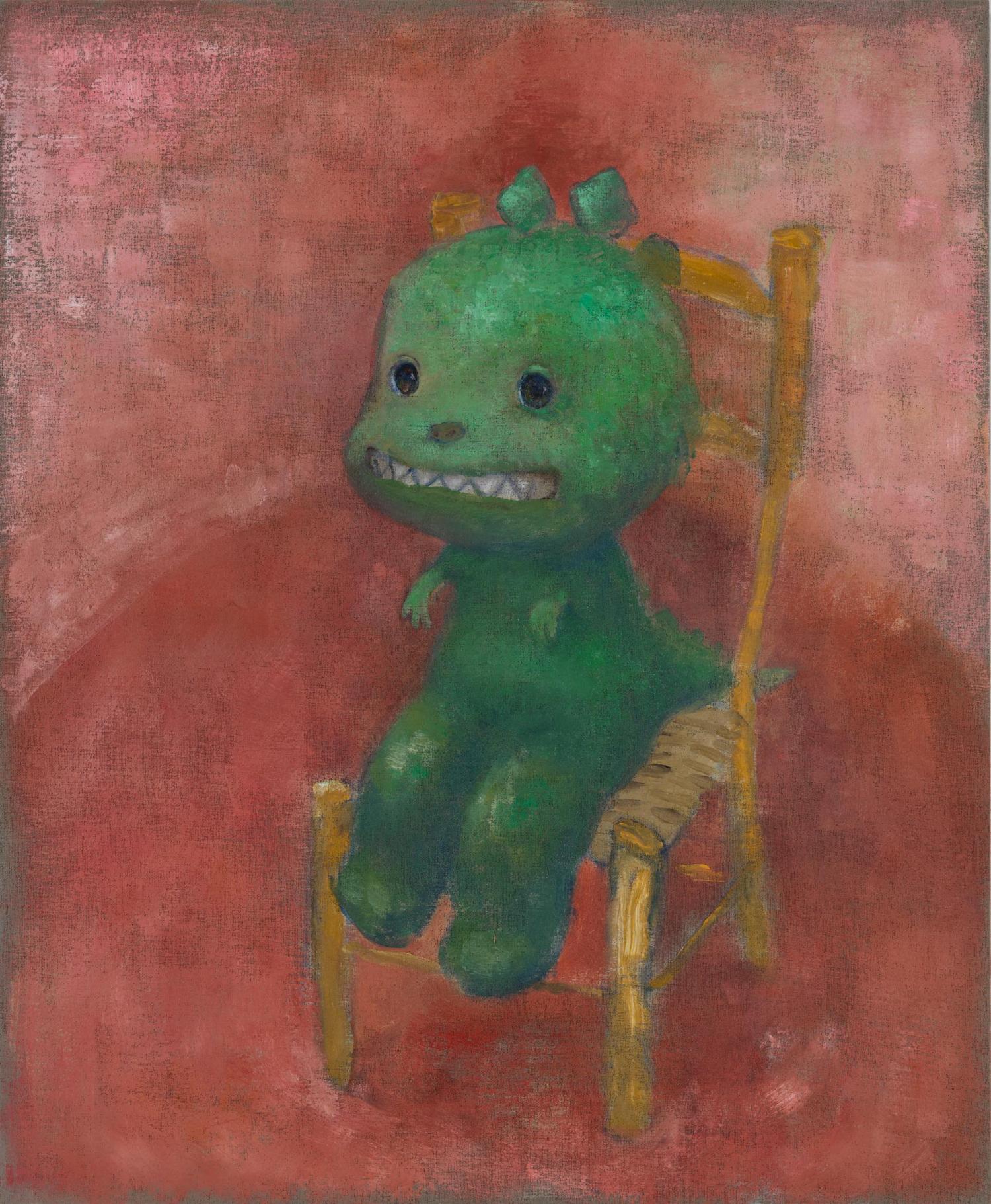 Seated monster, 2021