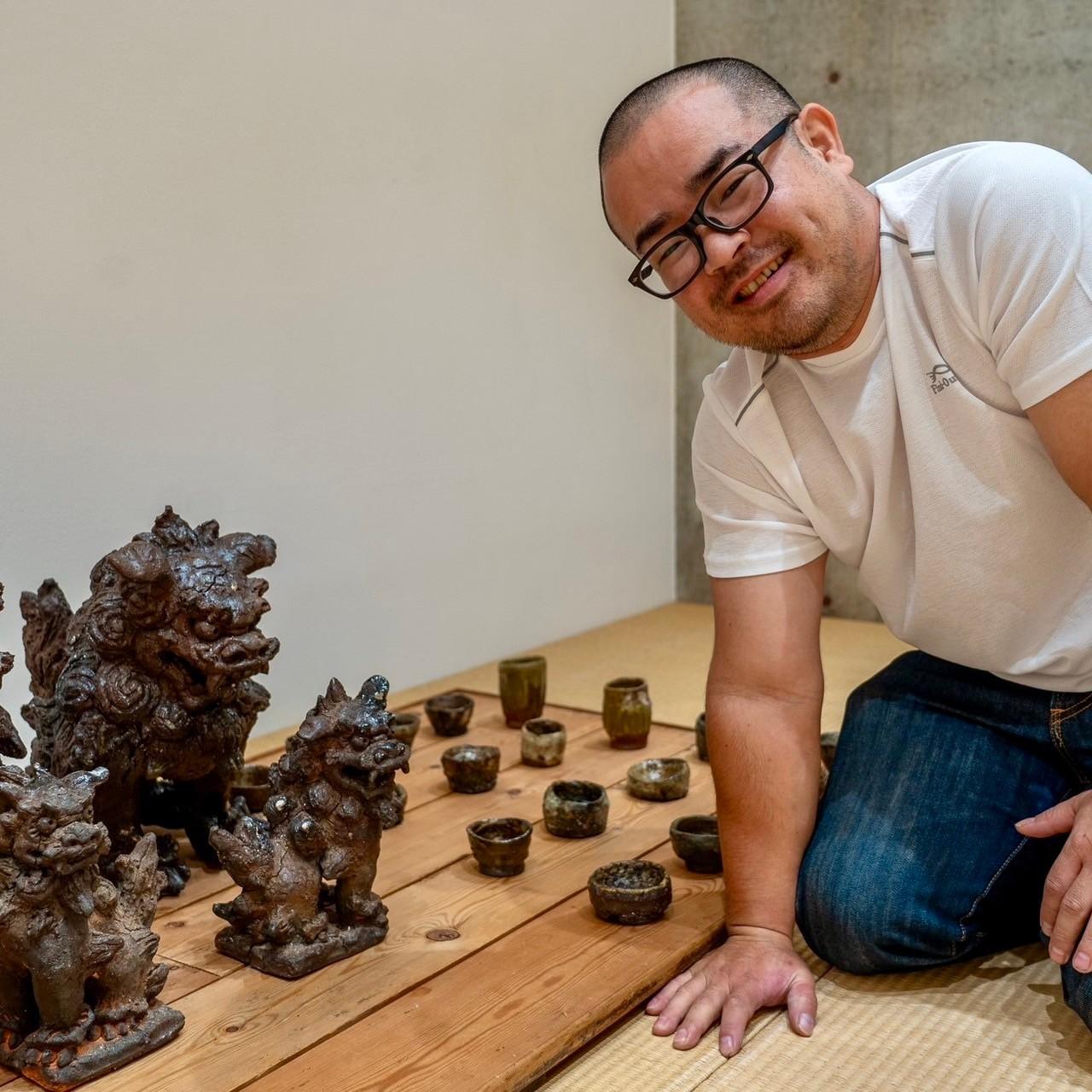 カイカイキキギャラリー「東京の土」土友展にて 　Photo:reikomitake 　©YujiToma