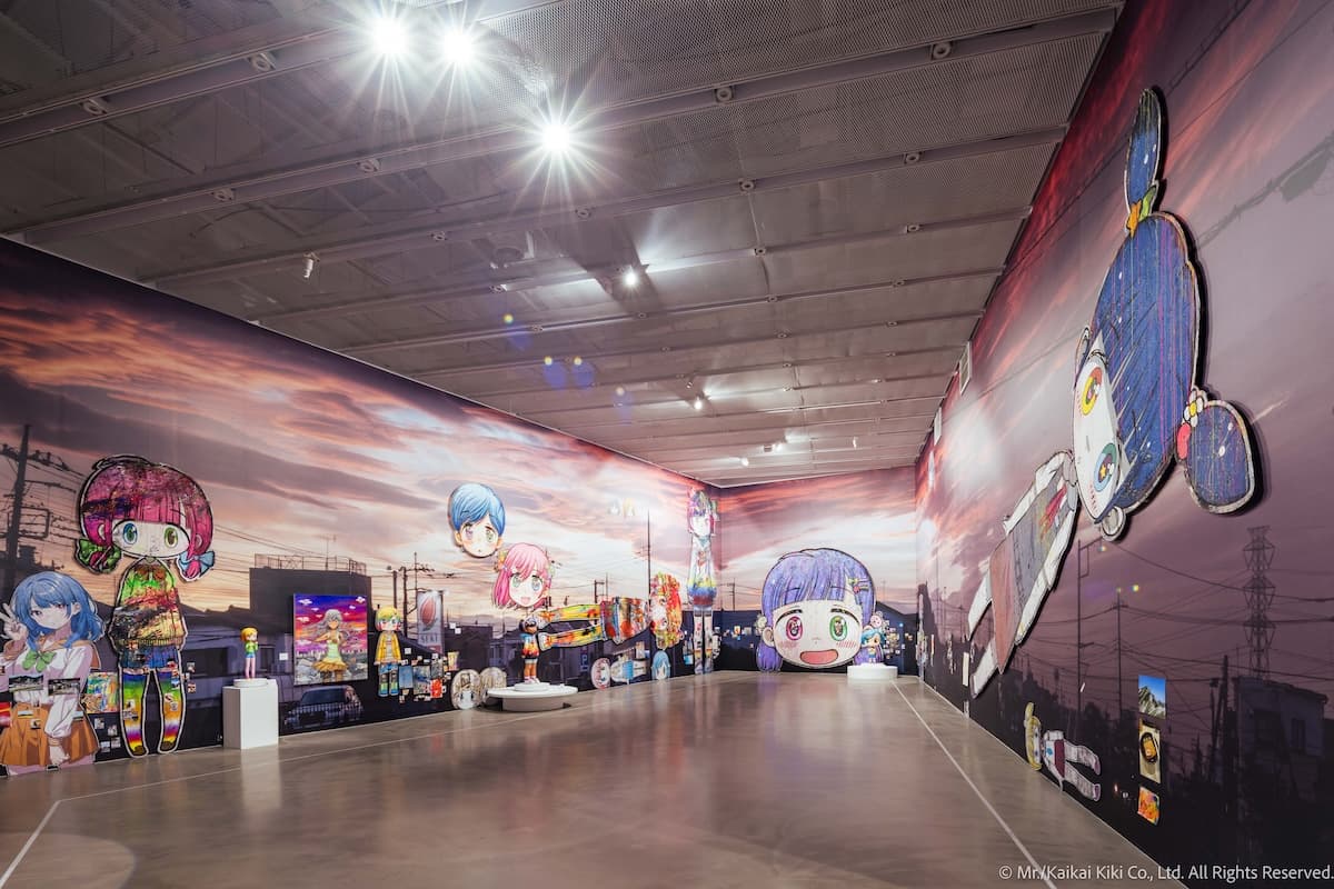 内惟芸術センターでの個展風景(台湾、2025年) Photo by ©2025 Mr./Kaikai Kiki Co., Ltd. All Rights Reserved.